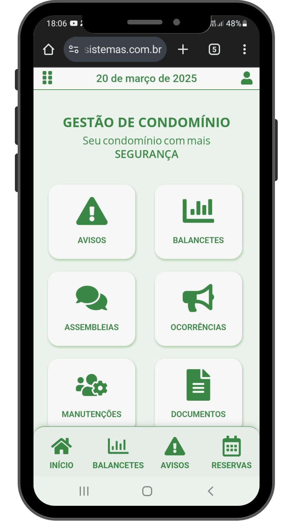 telas cel App Condomínios (3)